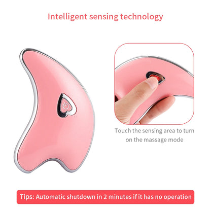 Beautify™ Electric Guasha Vibration Massager Face Neck Lifting Scraper Double Chin Removal Face Slimming V-Line