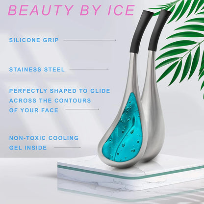 Beautify™ Cooling Spa Spoons for Facial Massage, Anti-Puffiness, and Lifting